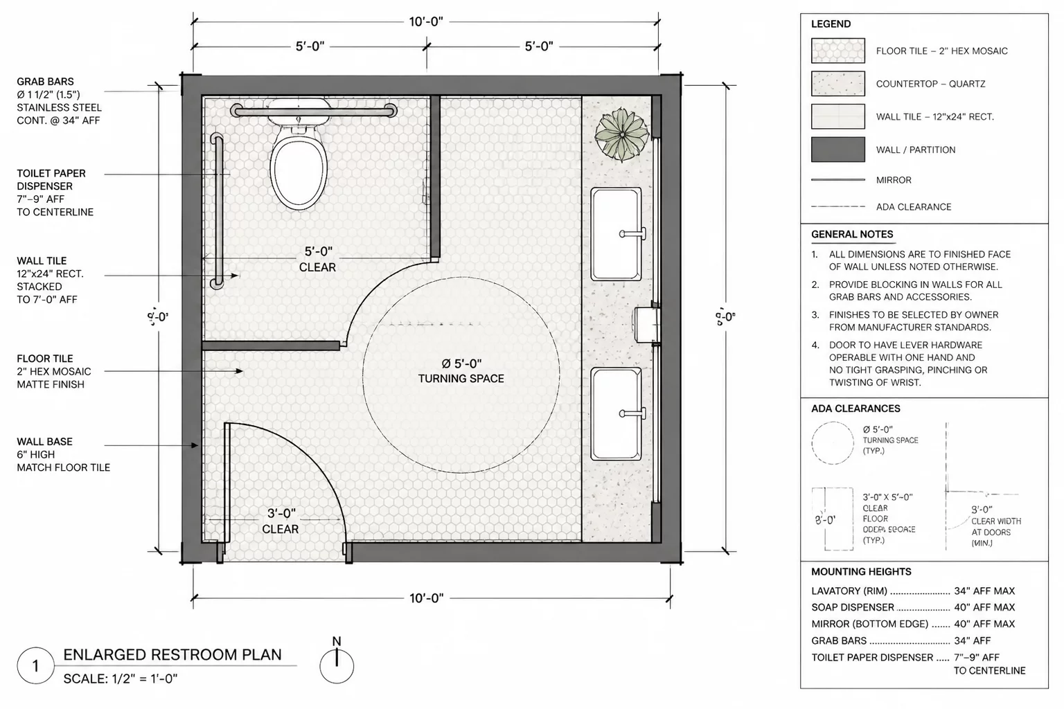 Enlarged Room Plan Focus