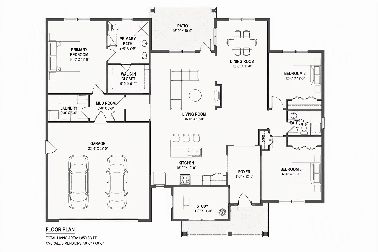 General Floor Plan Execution