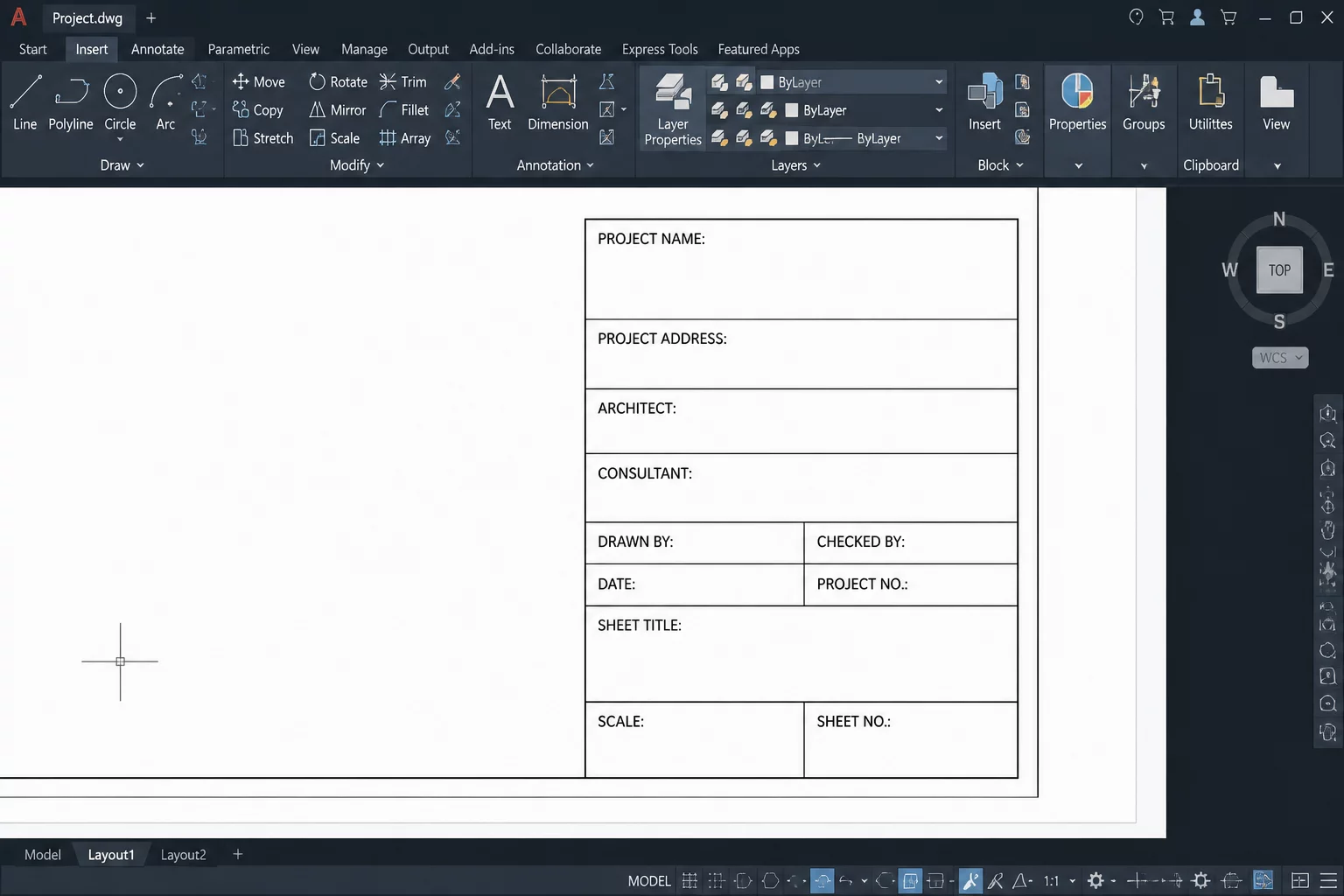Sheet Layer Setup Basics
